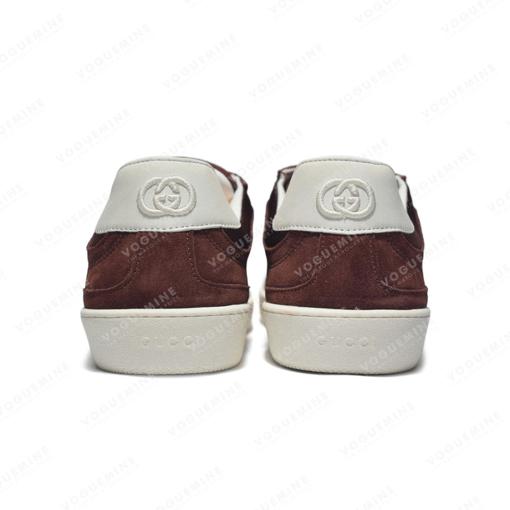Gucci Wine Premium Interlocking G Sneaker-4