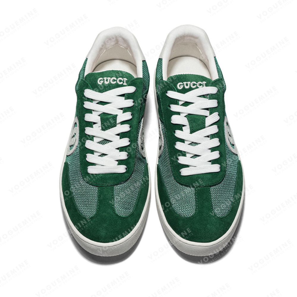 Gucci Green Premium Interlocking G Sneaker-3