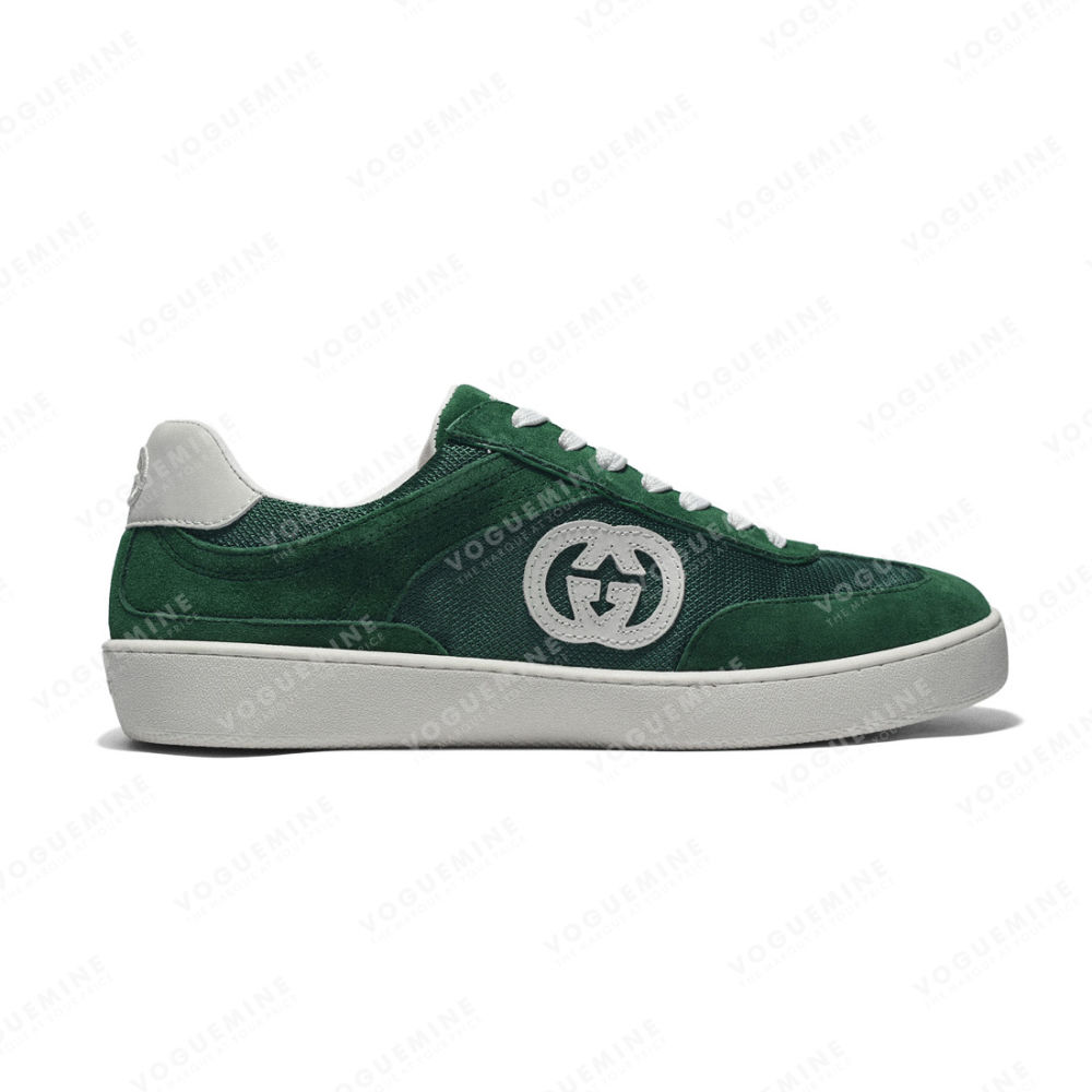 Gucci Green Premium Interlocking G Sneaker-1