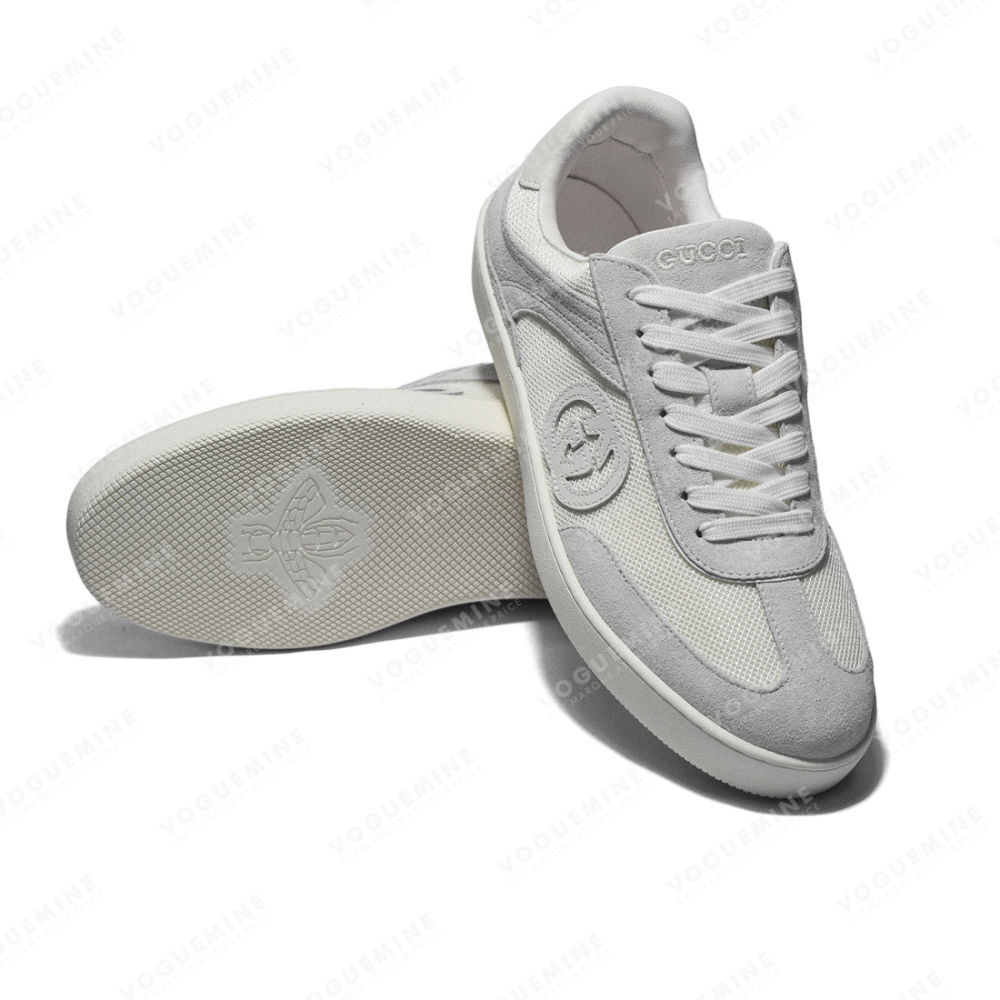 Gucci White Premium Interlocking G Sneaker-5