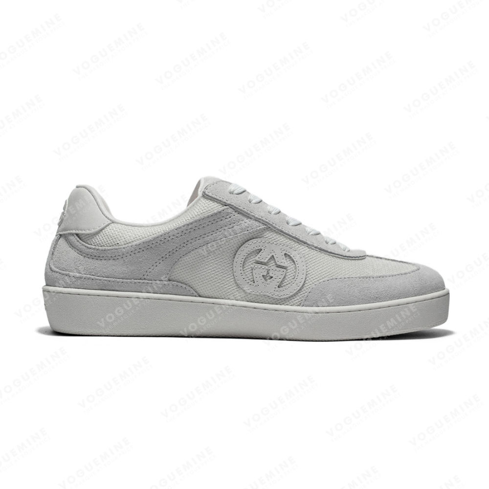 Gucci White Premium Interlocking G Sneaker-1