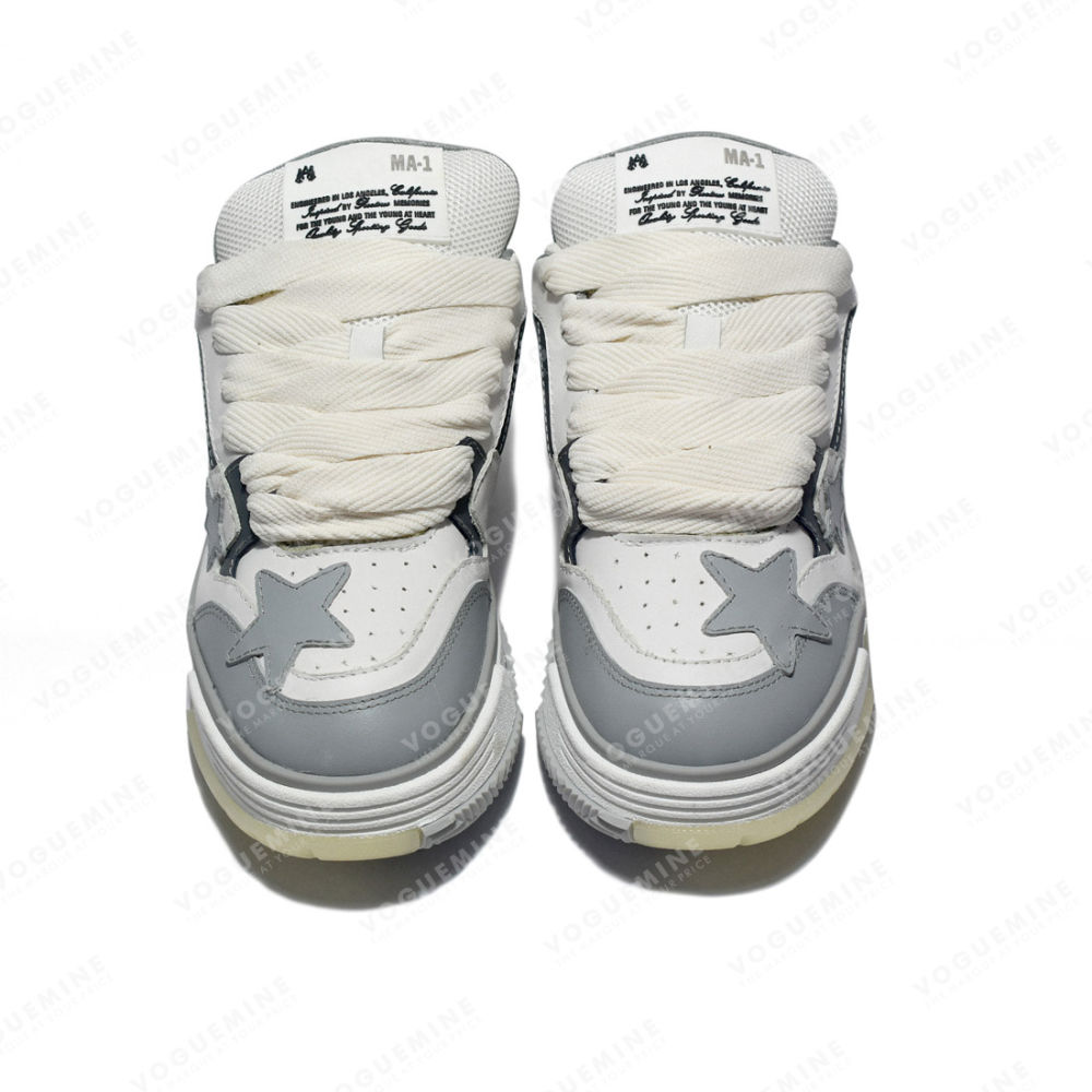 Amiri Grey Premium Quality Sneakers-3