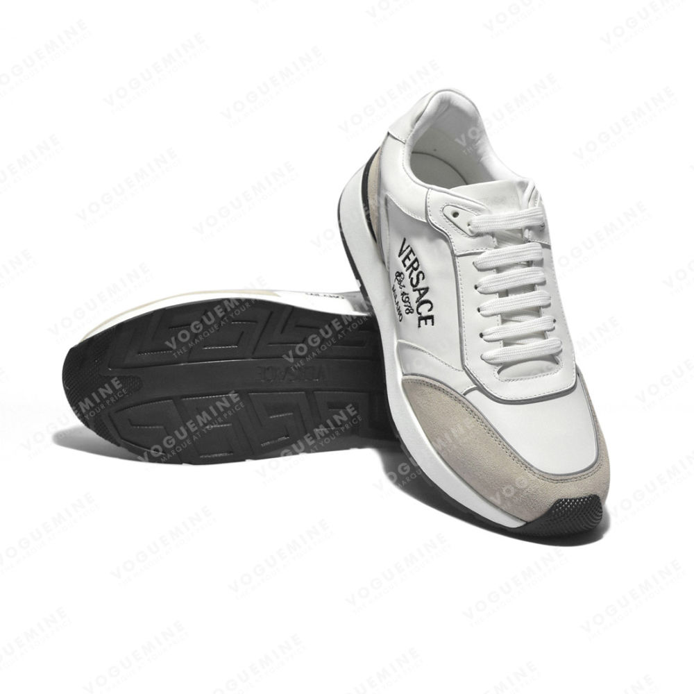 Versace White Premium Quality Sneakers-5