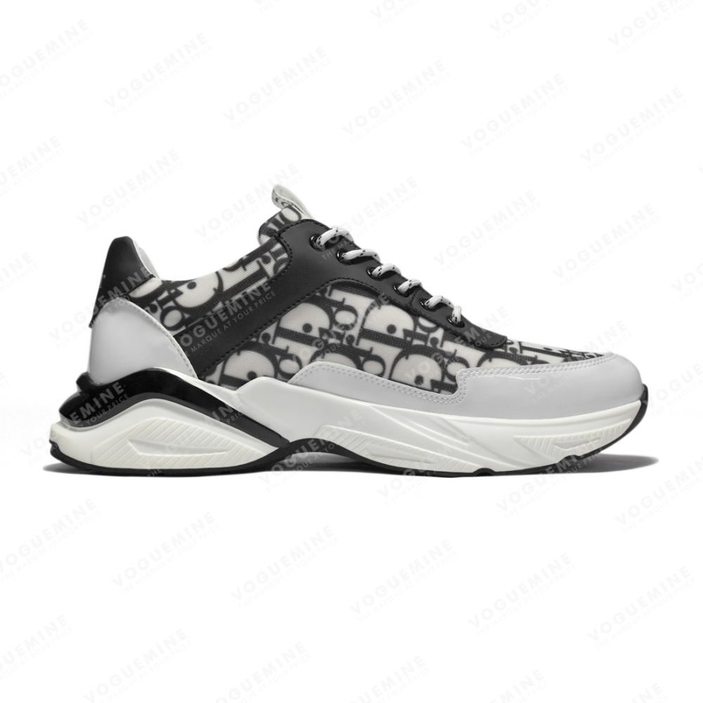 Dior Black & White Premium Quality Sneakers-1