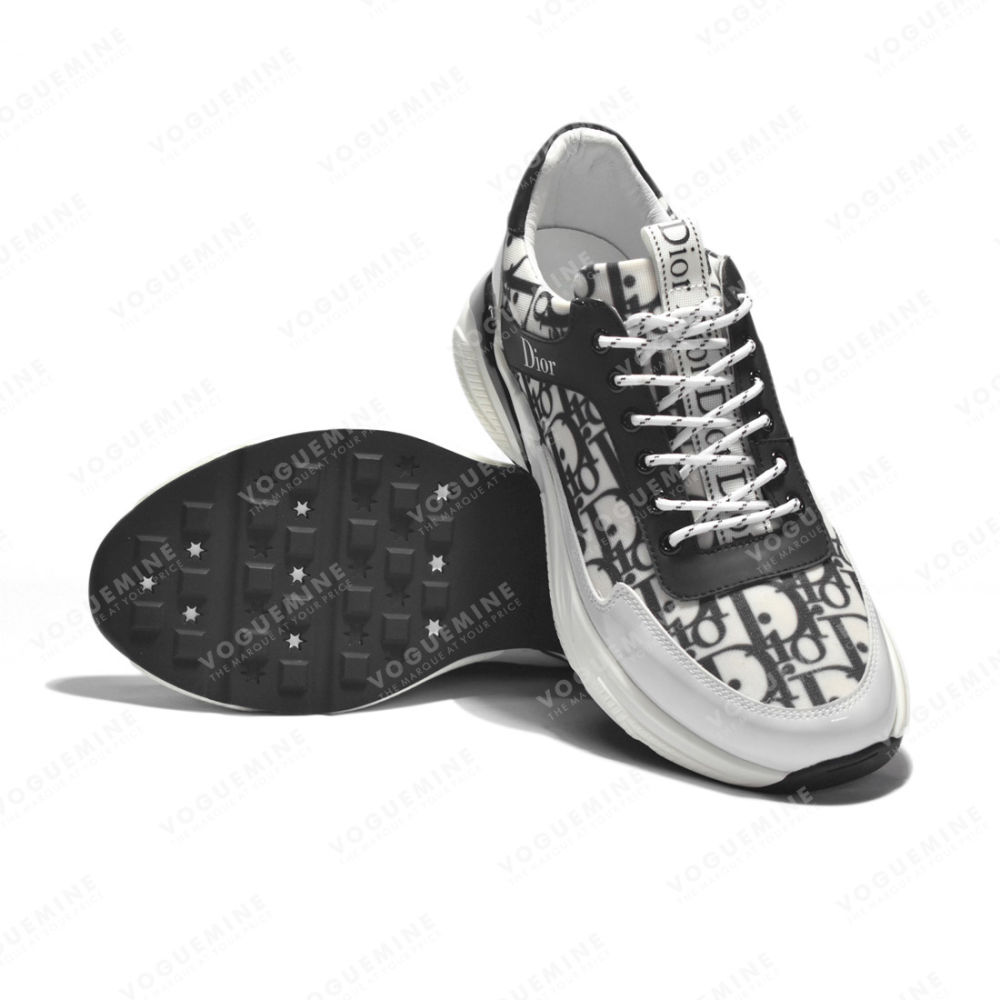 Dior Black & White Premium Quality Sneakers-2