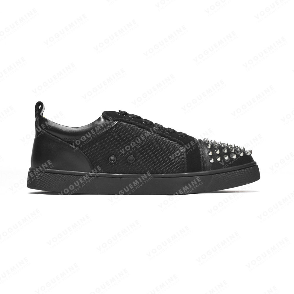 Christian Louboutin Spike Black Premium Sneakers-1
