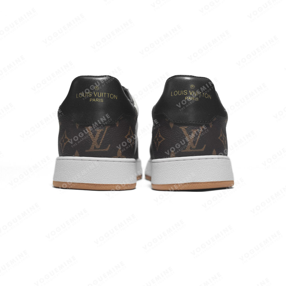 Louis Vuitton White & Black Premium Quality Sneakers-4