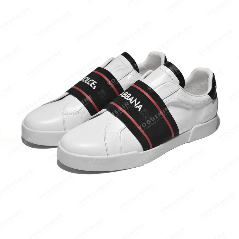 Dolce & Gabbana White & Red Premium Quality Sneakers-2