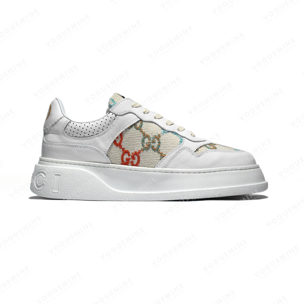Gucci White Premium Quality Sneakers-1