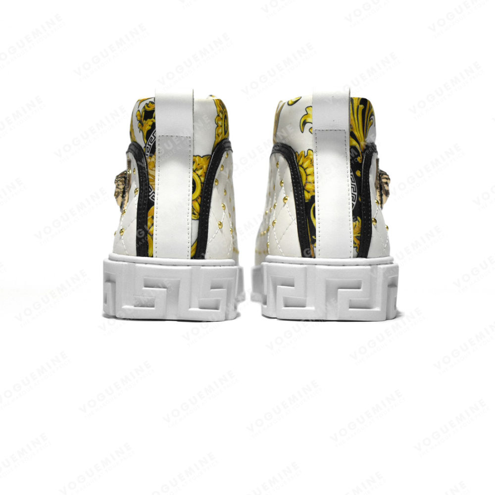 Versace White Premium Quality Sneakers-4