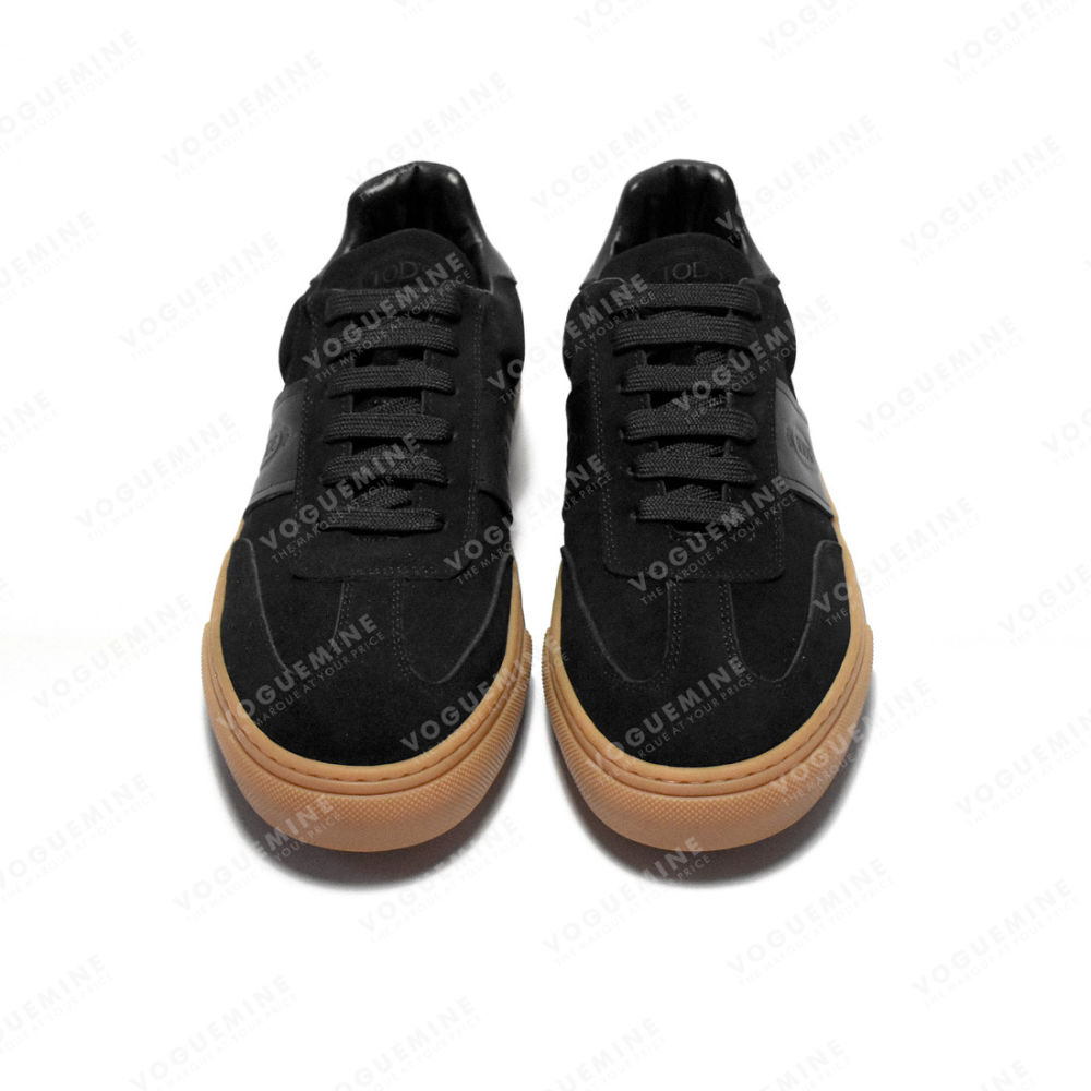TOD'S Black & Brown Premium Quality Sneakers-3