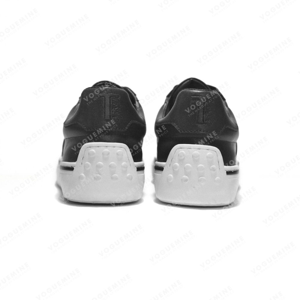TOD'S Black & White Premium Quality Sneakers-4