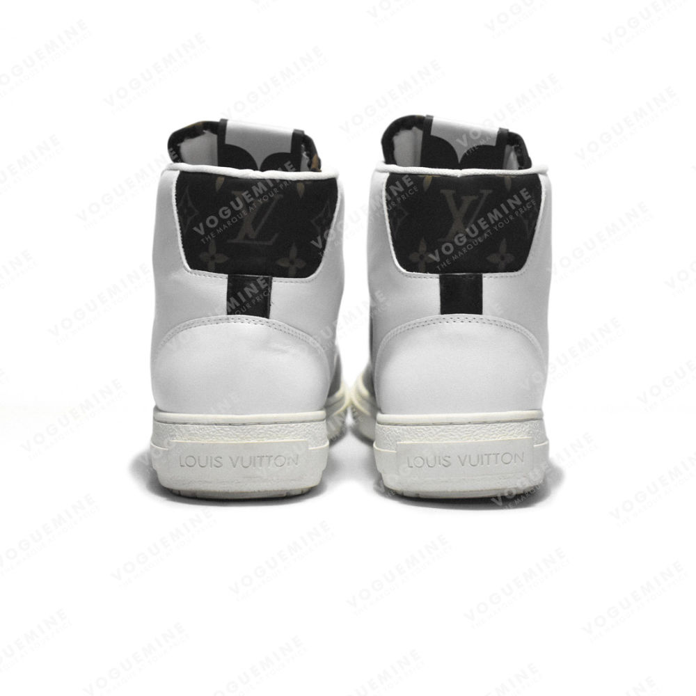 Louis Vuitton White Premium Quality Sneakers-4