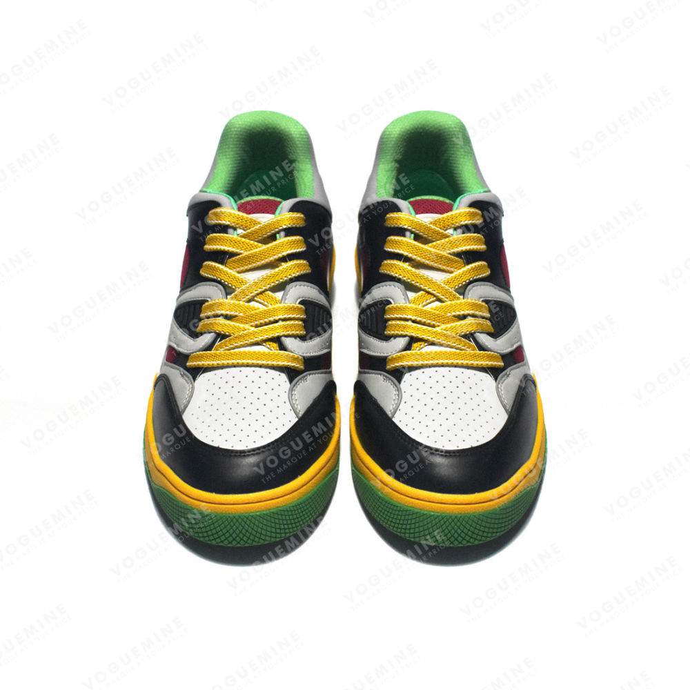 Gucci Green & Black Premium Quality Sneakers-3