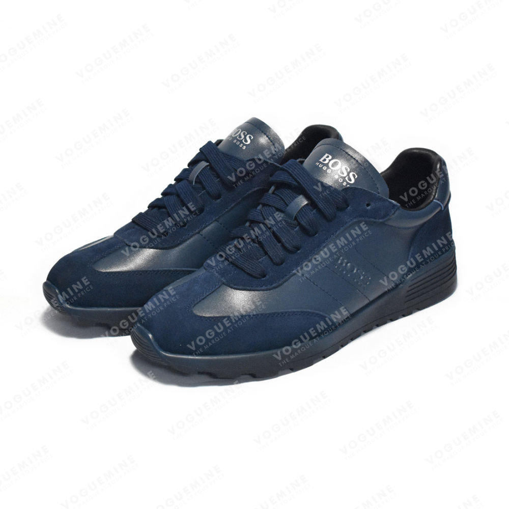 Boss Blue Premium Quality Sneakers-2