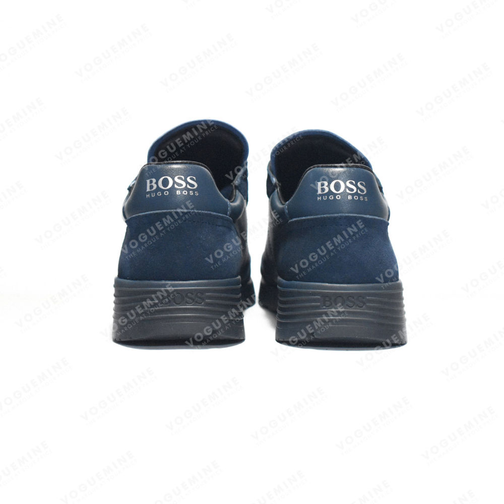 Boss Blue Premium Quality Sneakers-4