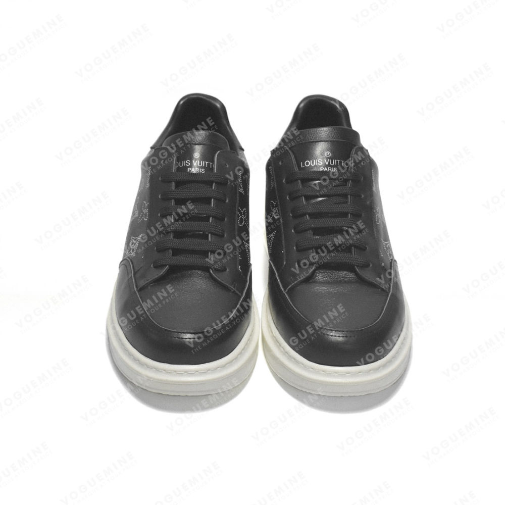 Louis Vuitton Black Premium Quality Sneakers-3