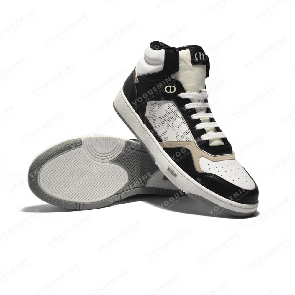 Dior Black & White Premium Quality Sneakers-5