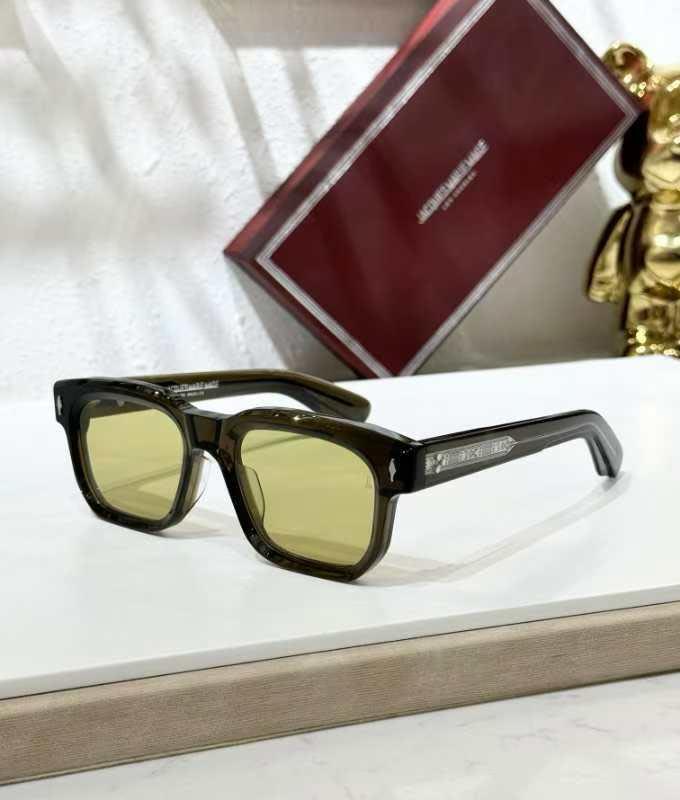 Jacques Marie Mage Brown Luxury Sunglasses-thumb-0