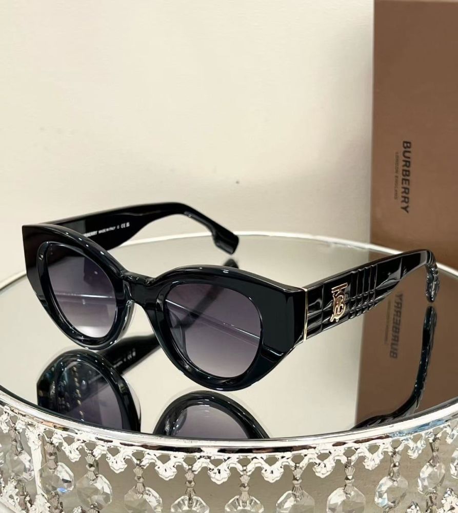 Burberry Purple Luxury Sunglasses-thumb-0