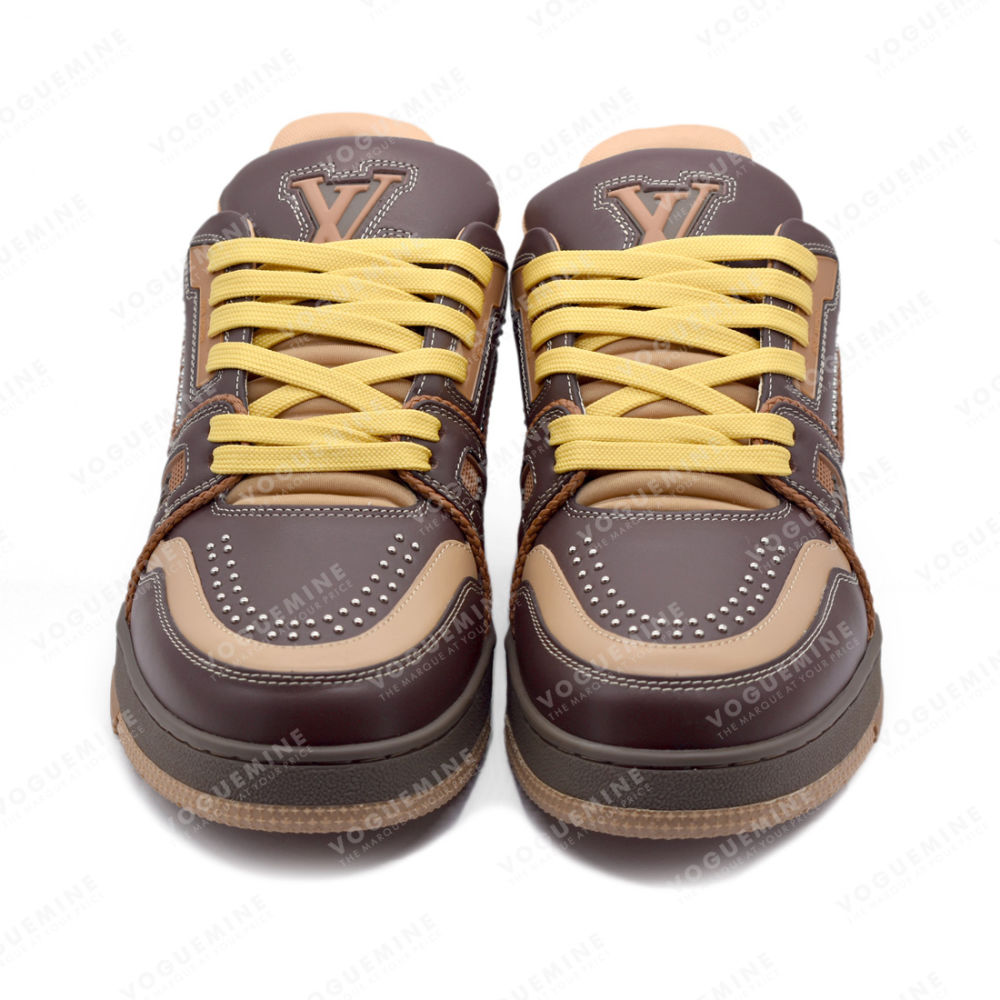 Louis Vuitton Brown Premium Quality Sneaker-3