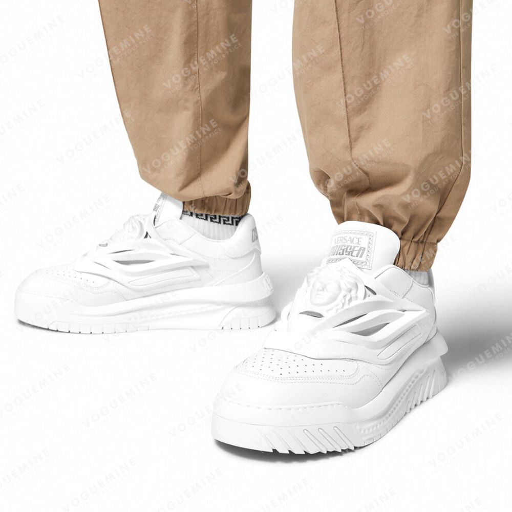Versace White Premium Quality Sneakers-6
