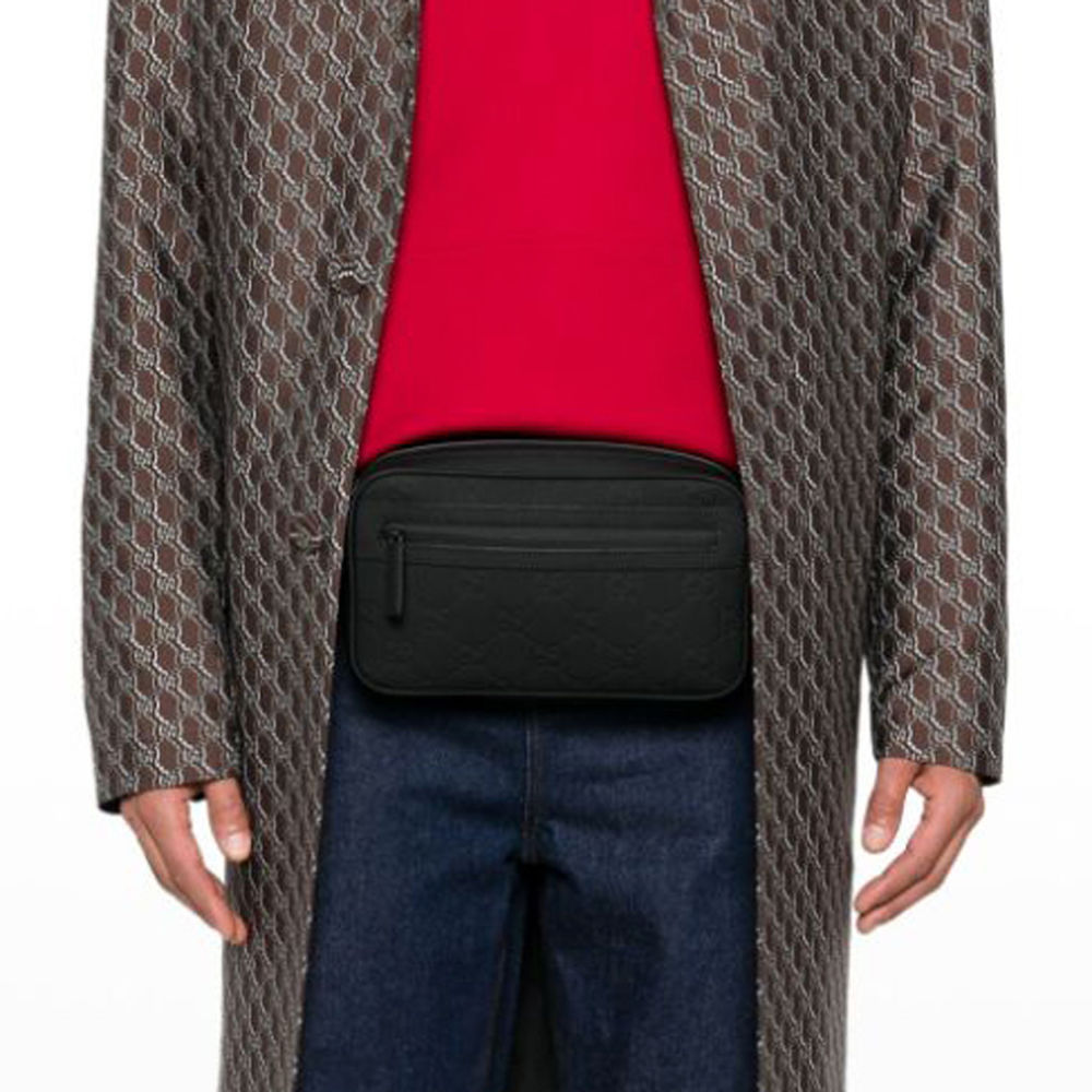 Gucci Black Premium Belt Bag-4