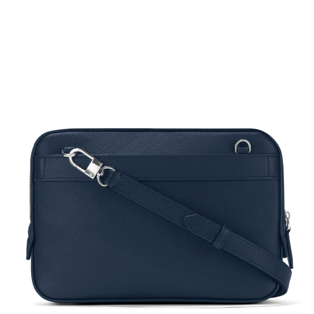 MontBlanc Blue Premium Side Sling Bag-1