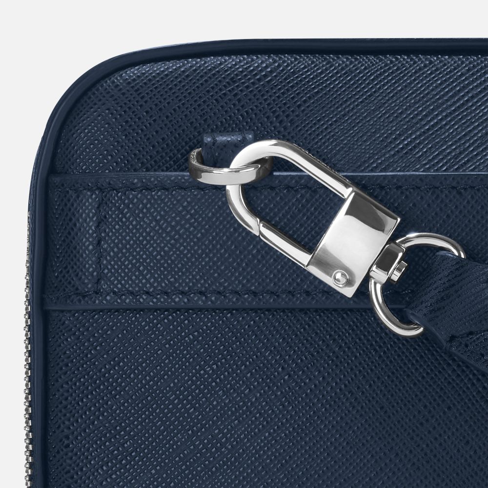 MontBlanc Blue Premium Side Sling Bag-6