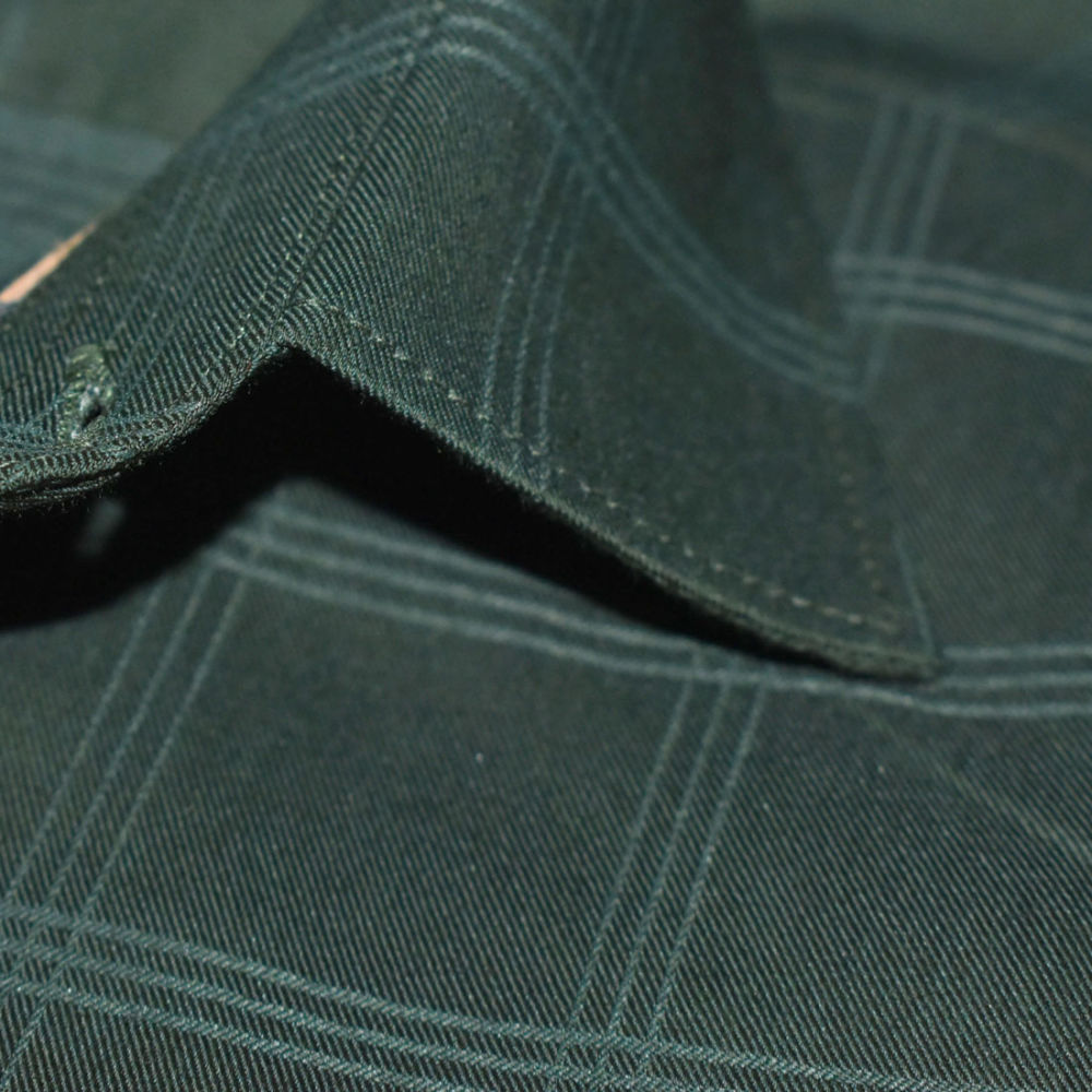 Burberry Dark Green Premium Quality Shirt-4