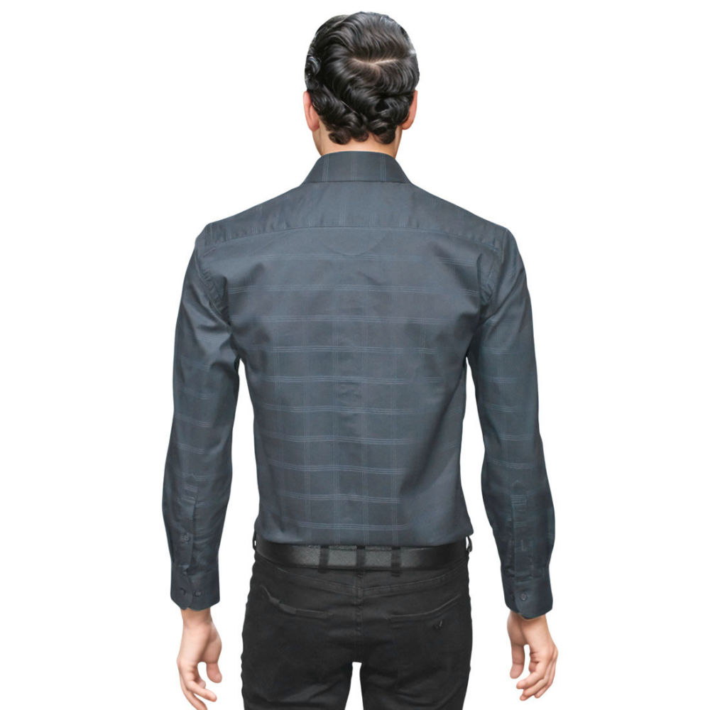 Burberry Light Navy Blue Premium Quality Shirt-1