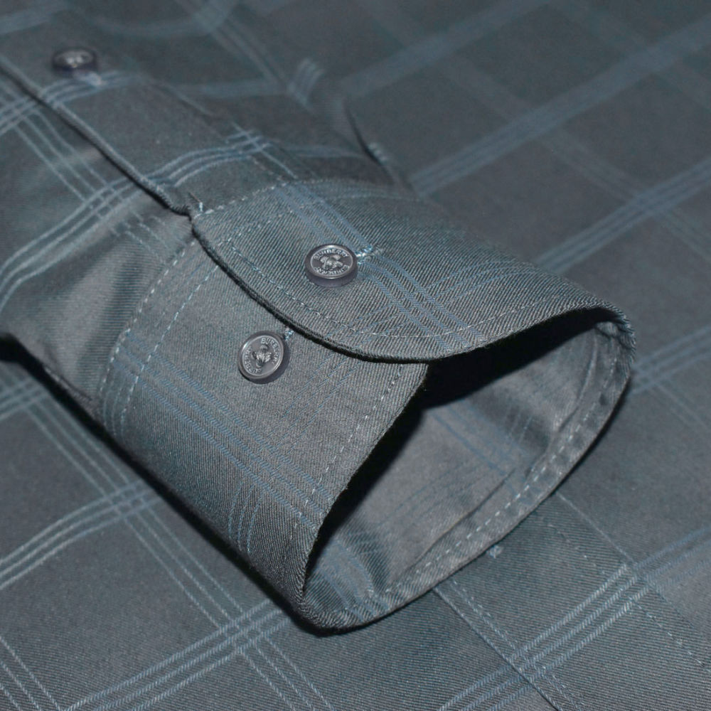 Burberry Light Navy Blue Premium Quality Shirt-5