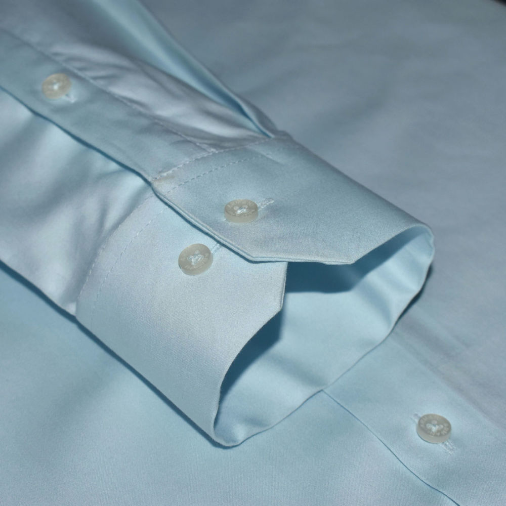 Armani Exchange Sky Blue Premium Quality Shirt-thumb-5