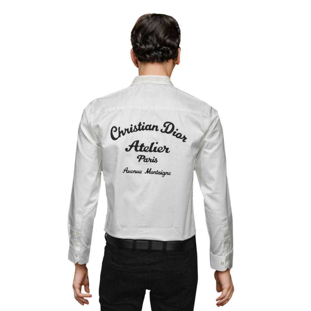 Dior White Premium Quality Shirt-thumb-1