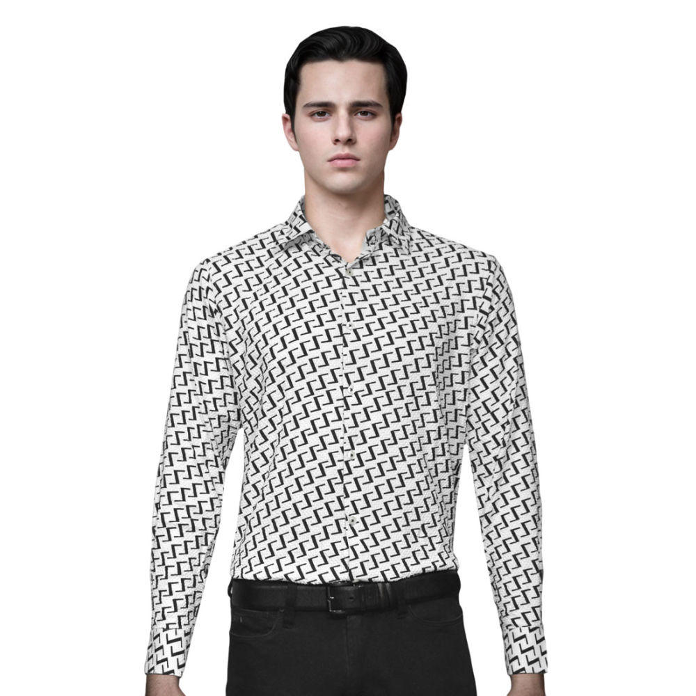 Karl Lagerfeld White Premium Quality Shirt-thumb-0