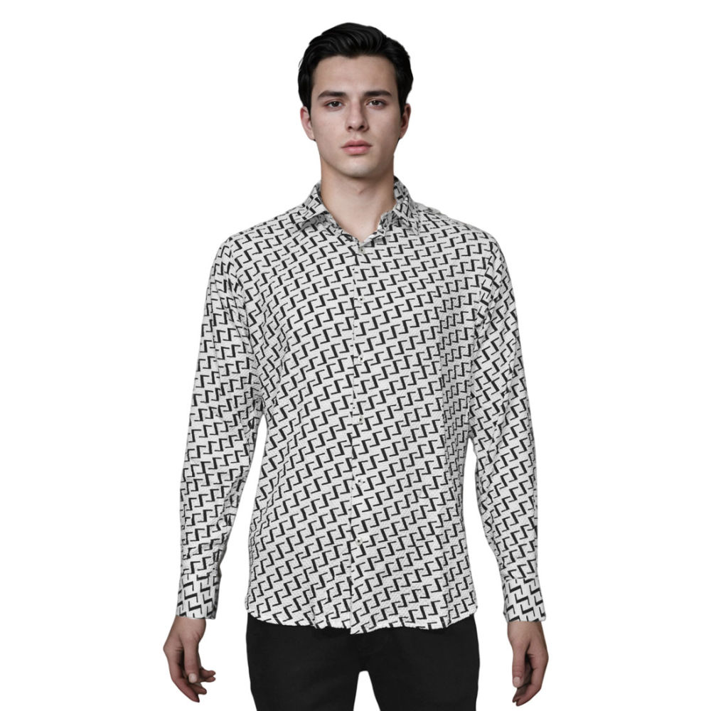 Karl Lagerfeld White Premium Quality Shirt-thumb-6