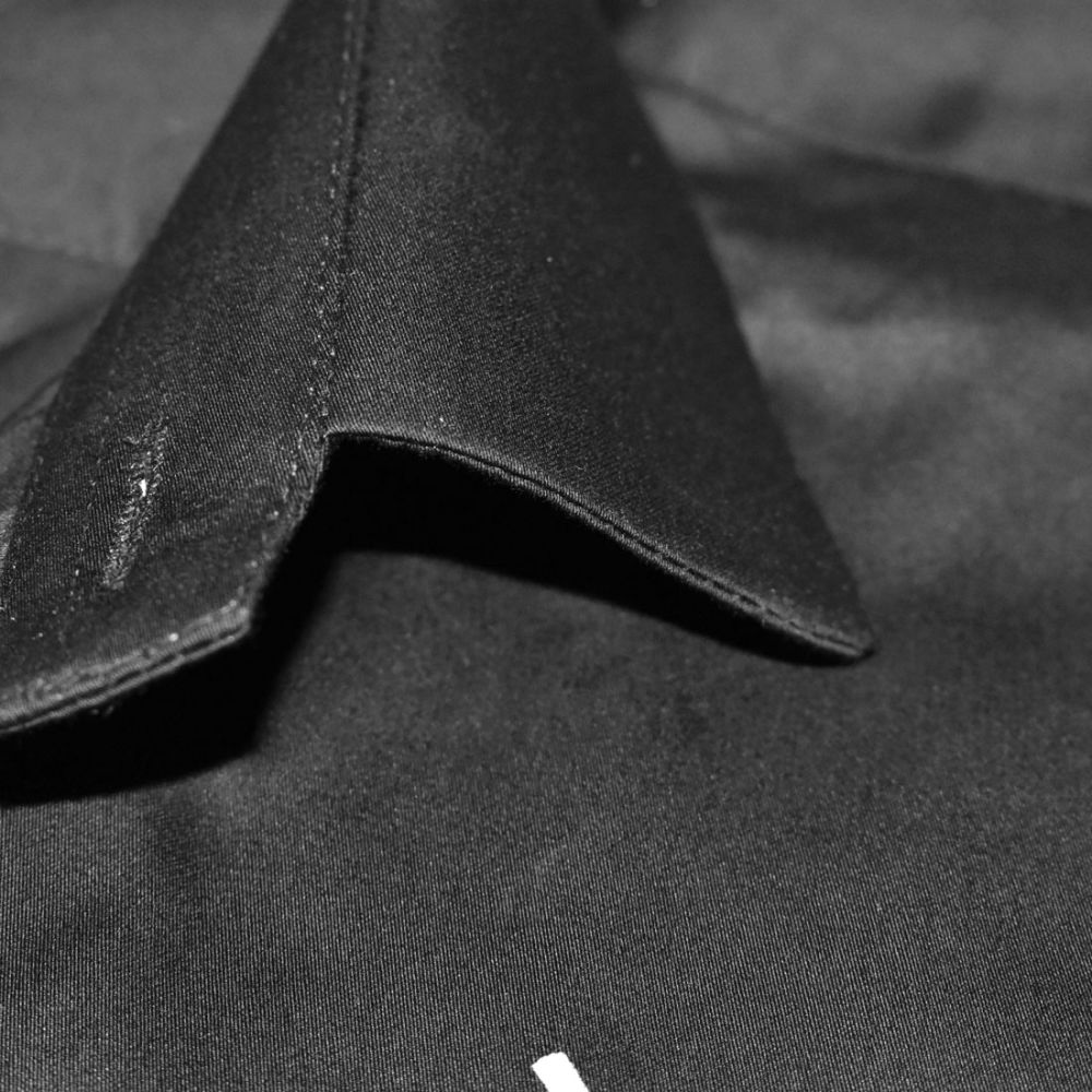 Armani Exchange Black Logo Print Regular Fit Premium Shirt-4