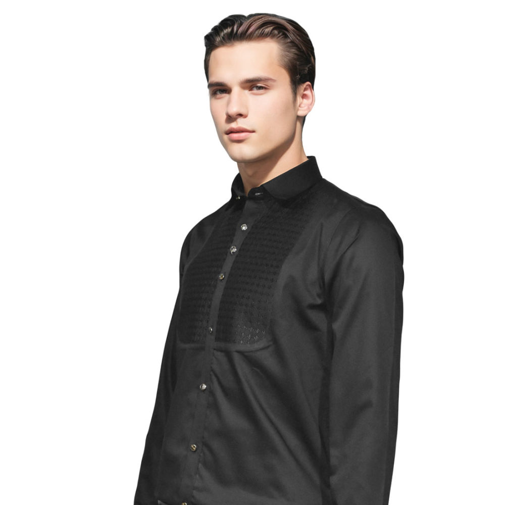 Versace Designer Black Premium Quality Shirt-2