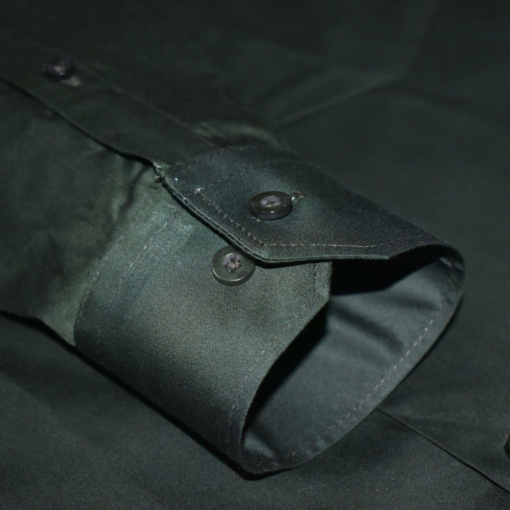 Giorgio Armani Dark Green Premium Quality Shirt-thumb-5