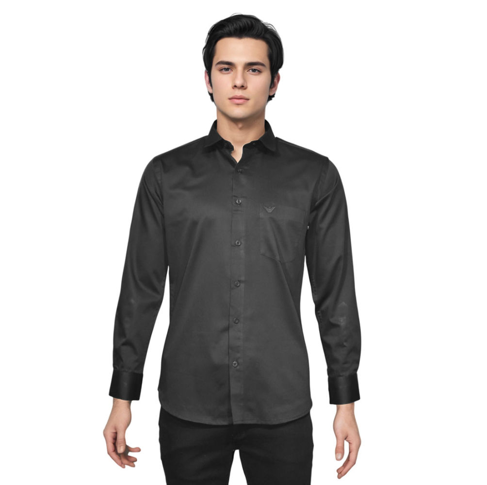 Giorgio Armani Black Premium Quality Shirt-thumb-6