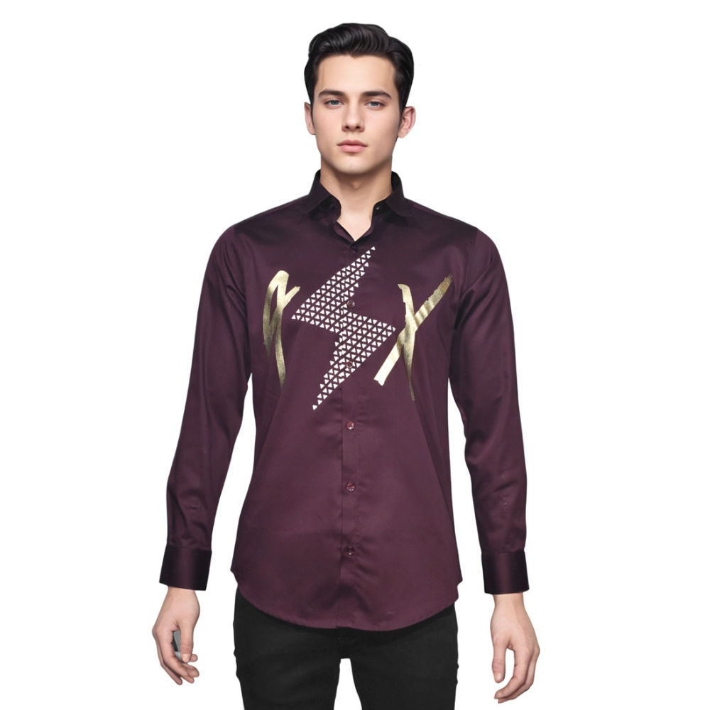 Armani Exchange Wine Premium Quality Shirt-6
