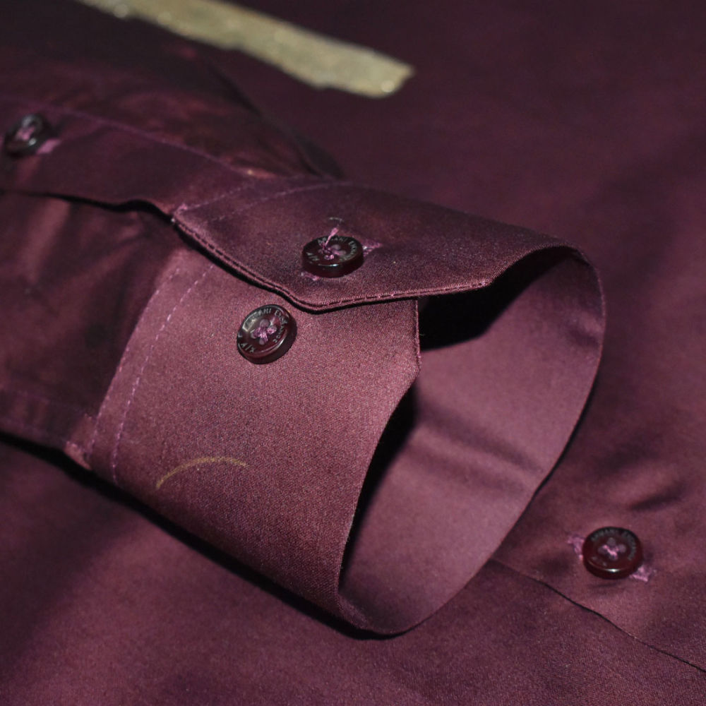 Armani Exchange Wine Premium Quality Shirt-5