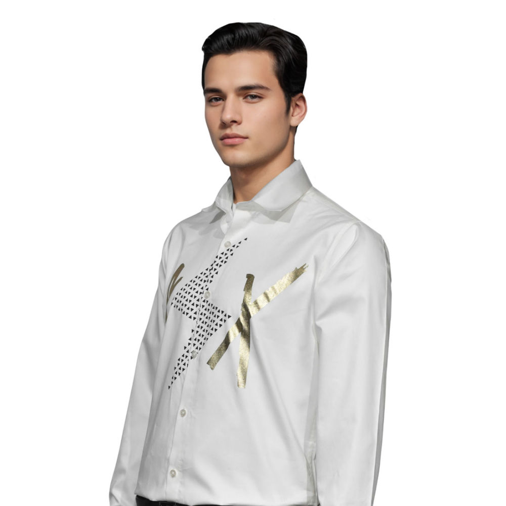 Armani Exchange White Premium Quality Shirt-2