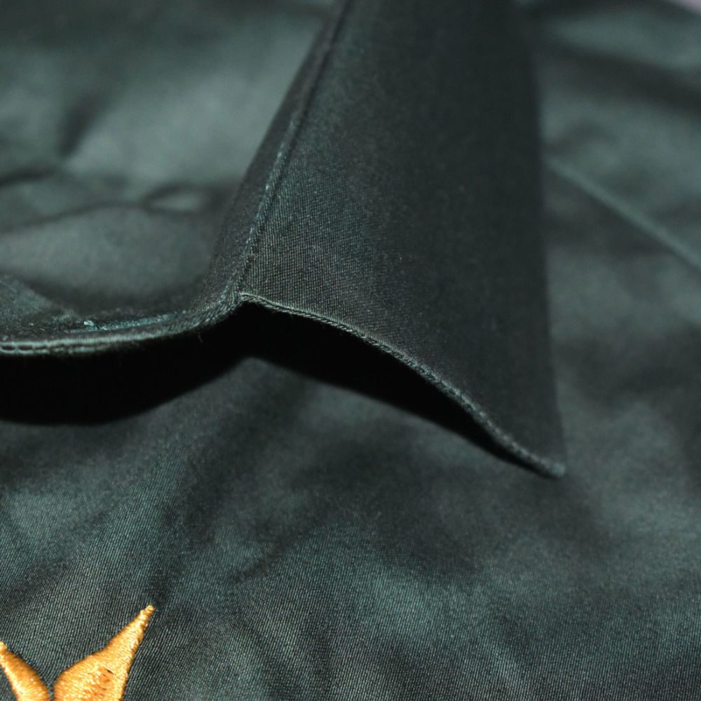 Versace Dark Green Premium Quality Shirt-thumb-3