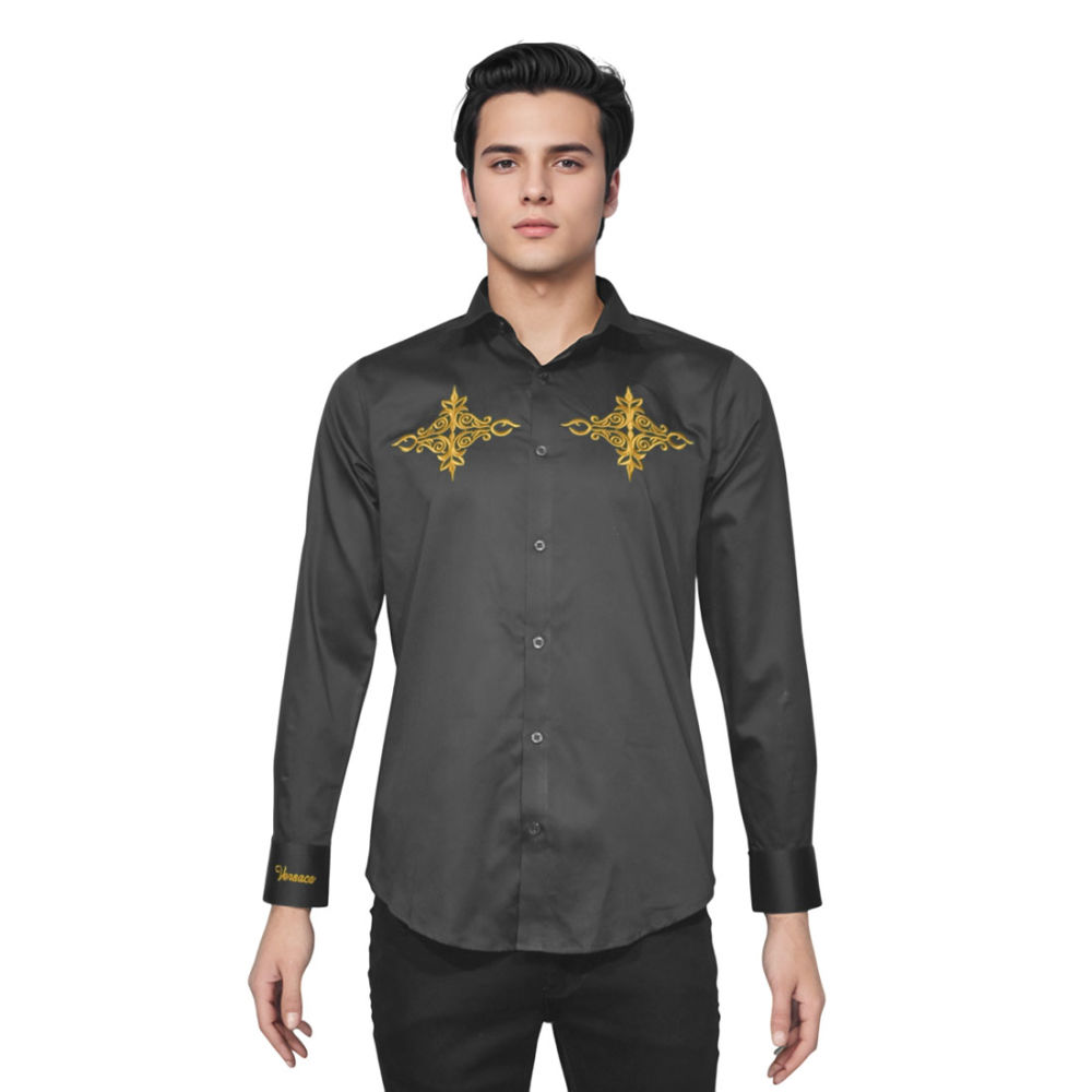 Versace Black Premium Quality Shirt-6