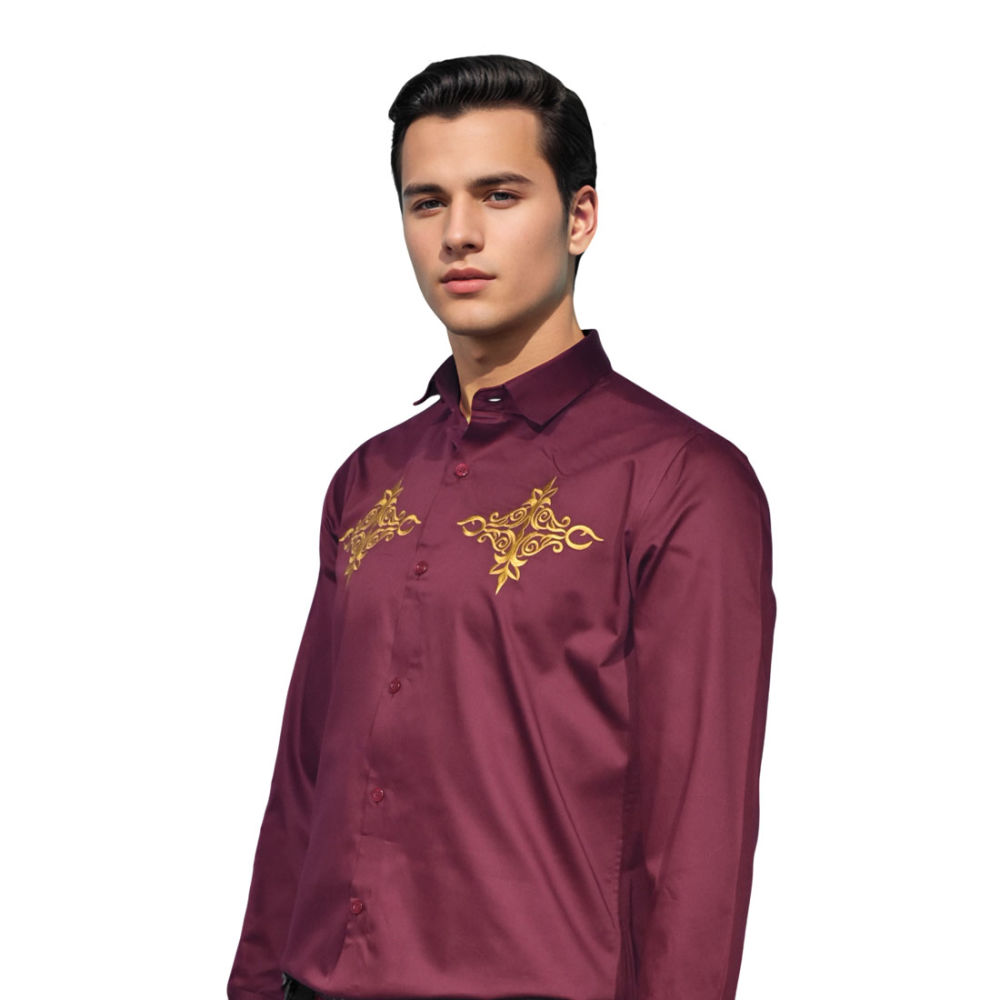 Versace Wine Premium Quality Shirt-2