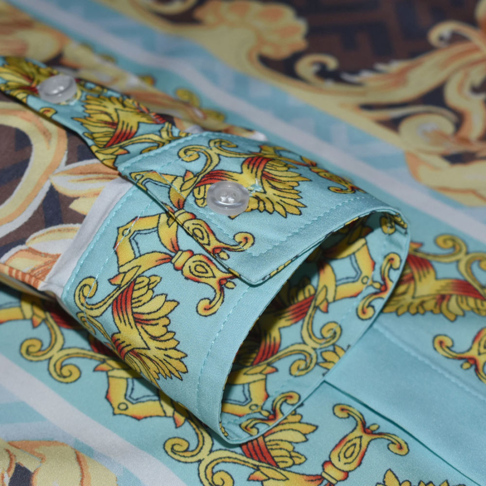 Versace Baroque Print Shirt-5