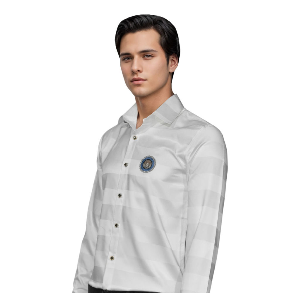 Versace White Premium Quality Designer Shirt-2