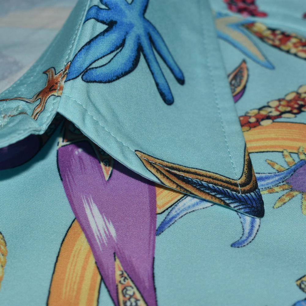 Versace Sky Blue Premium Quality Shirt-3