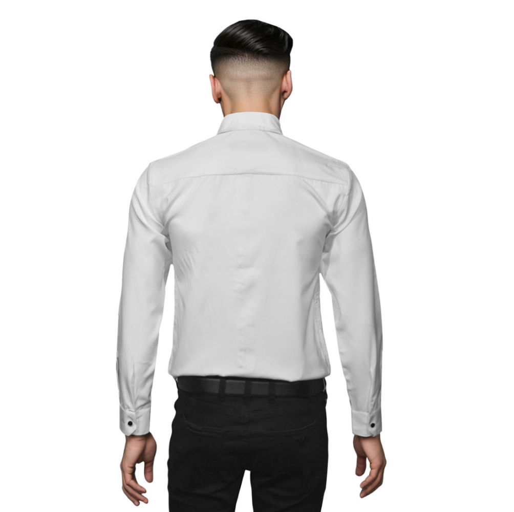 Fendi White Premium Quality Designer Shirt-1